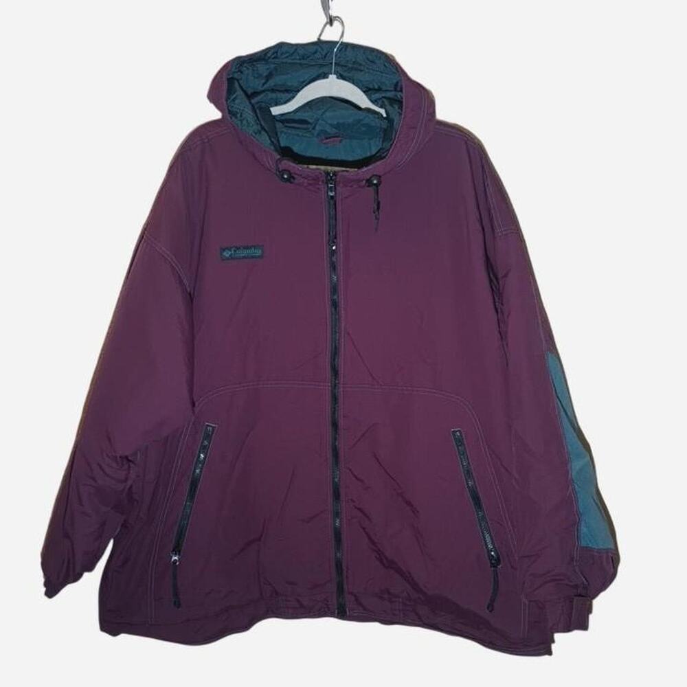 Columbia Vintage Purple Jacket size XL